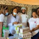 Philanthropist distributes food, drugs to vulnerable flood victims in Anambra