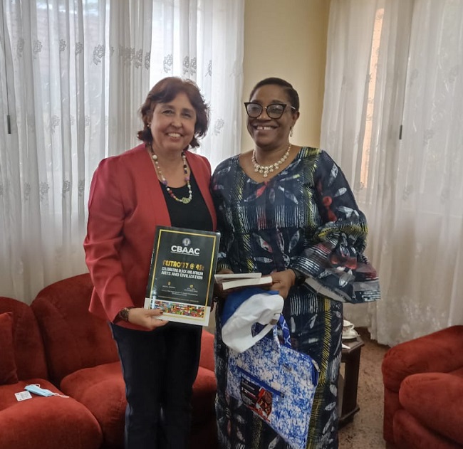 CBAAC solicits Cuban’s support for FESTAC ’77 at 45