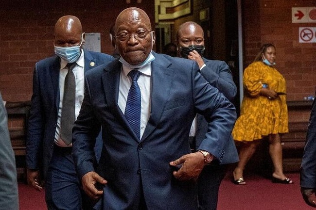 South Africa's Zuma,