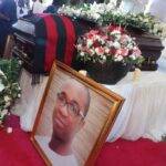 David Mark's son is buried