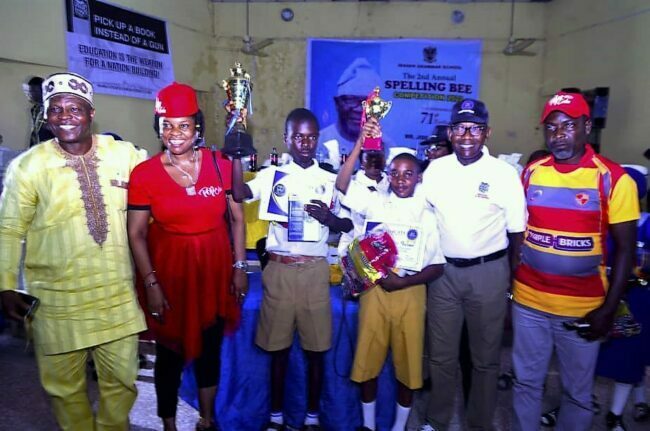 ‘Pick Up a Book Instead of A Gun' initiative launched at Ibadan Grammar School Second Spelling Bee