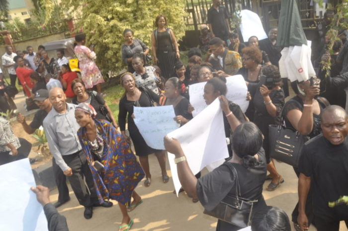 Abia HMB staff protest slashing of June salaries, others