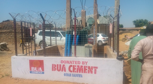 BUA social amenities Sokoto ,