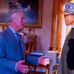 PHOTOS: Buhari meets King Charles III in London