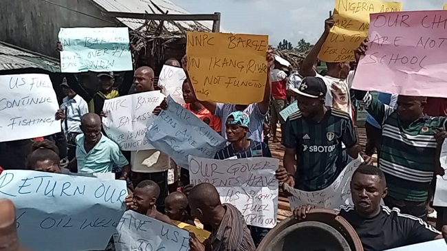 Bakassi IDPs protest military harassment in Cross River