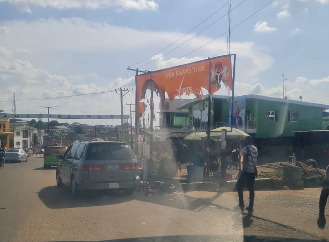 SDP Reps candidate decries destruction of his billboards in Ibadan