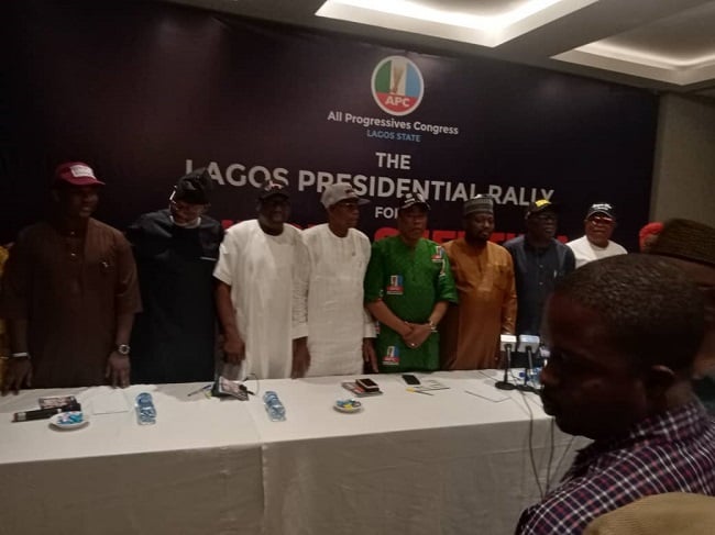 APC to hold presidential campaign rally in Lagos on Saturday