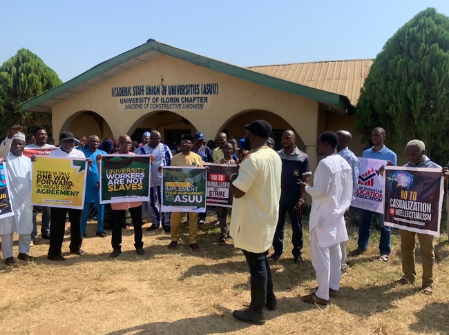 ASUU Unilorin vows to resist half salary