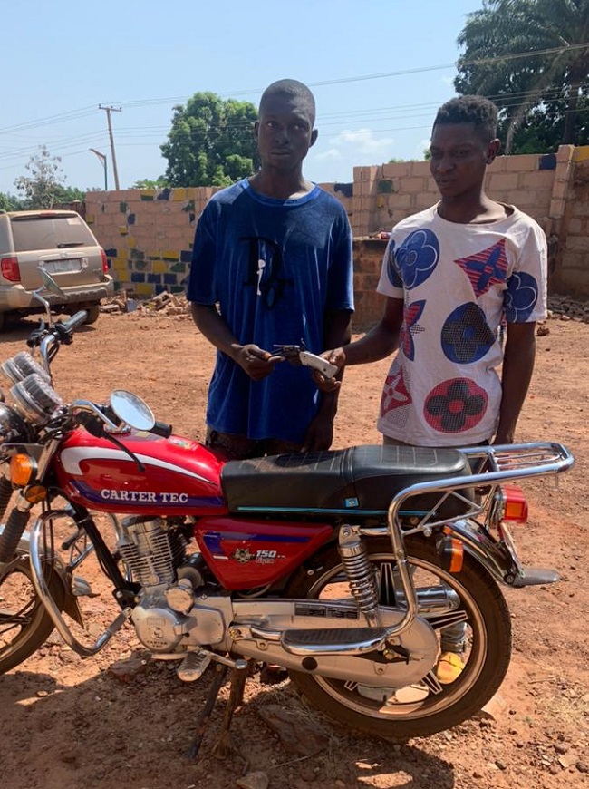 Police arrest two gunmen in Benue
