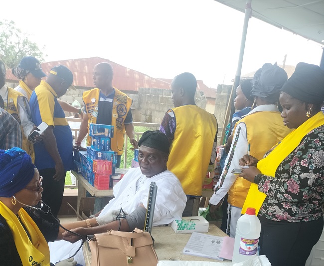 Over 500 residents benefit from Lions Club free diabetes screening in Osun