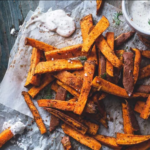 Delicacies with sweet potatoes