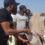 Humanitarian organization donates,