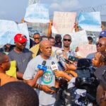 Youths protest planned closure of Chevron Logistics Base in Onne