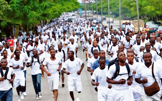 Police recruits