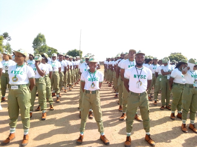 NYSC swears in 1300