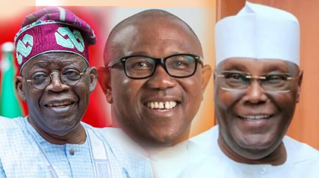 Tinubu, Atiku, Obi