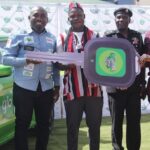 Jos winners receive car