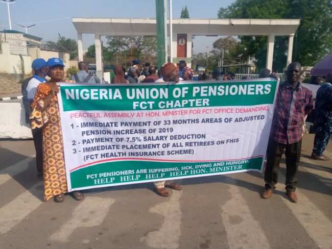 FCT pensioners
