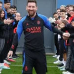 Lionel Messi PSG welcome