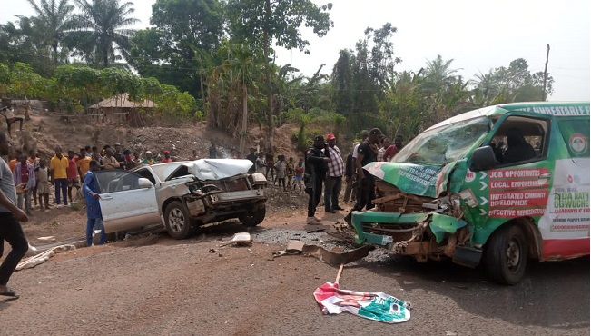 Two lawmakers, supporters injured as Ortom’s convoy involves in auto crash
