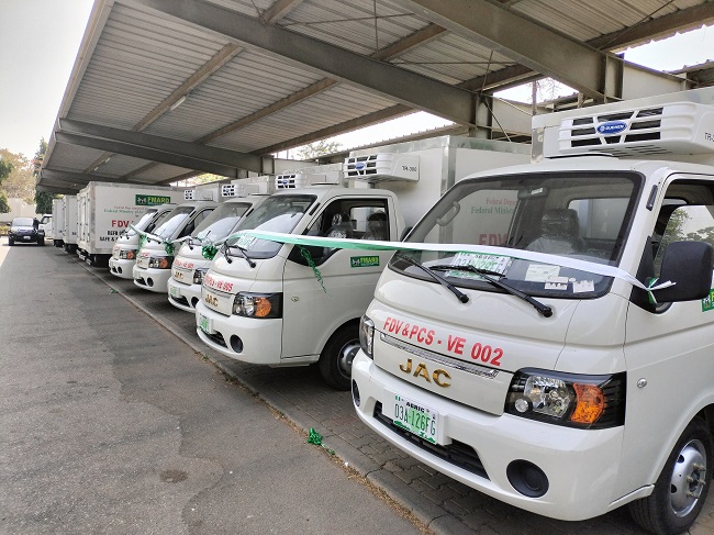 FG abattoirs refrigerated vans,