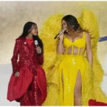 Beyoncé performs her,