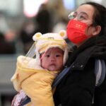 China's population falls,