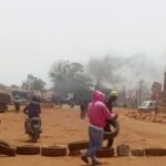 Youths protest in Benue