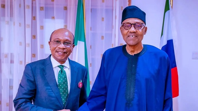 Buhari Emefiele meet