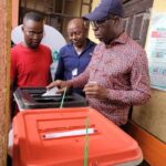 #EdoDecides24: Obaseki votes, expresses satisfaction