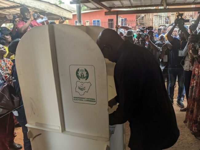 Peter Obi votes