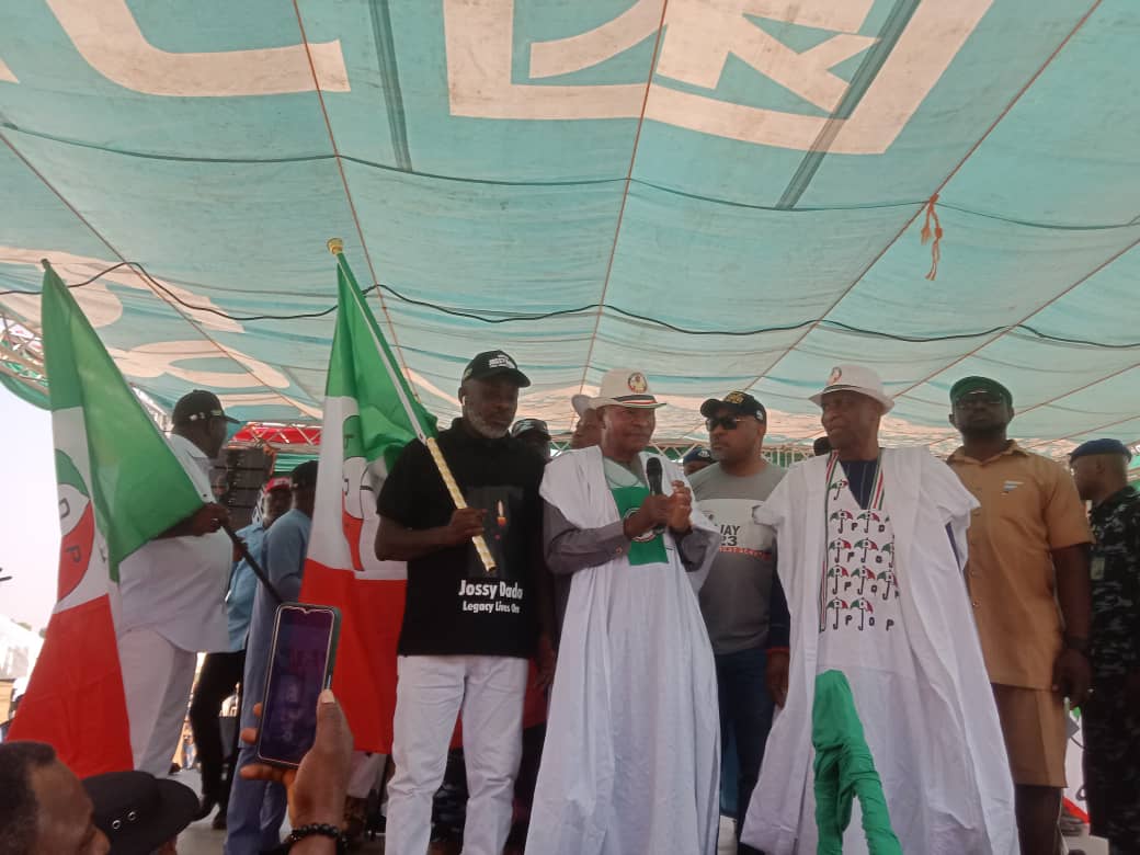 A former governor of Kogi State, Alhaji Ibrahim Idris, has urged the people of Kogi west district to end the widespread suffering in the country