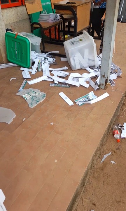 Thugs invade Oredo Ward 4, destroy ballot boxes
