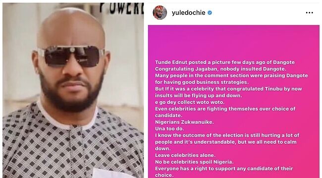 No be celebrities spoil Nigeria