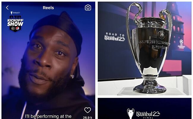 Burna Boy to perform at UEFA