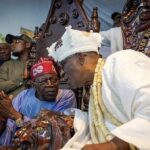 Tinubu visits Oba of Lagos
