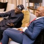Tinubu meets Tony Elumelu