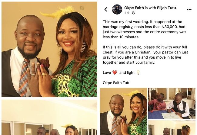 My wedding costs 30k