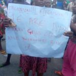 Market women protest