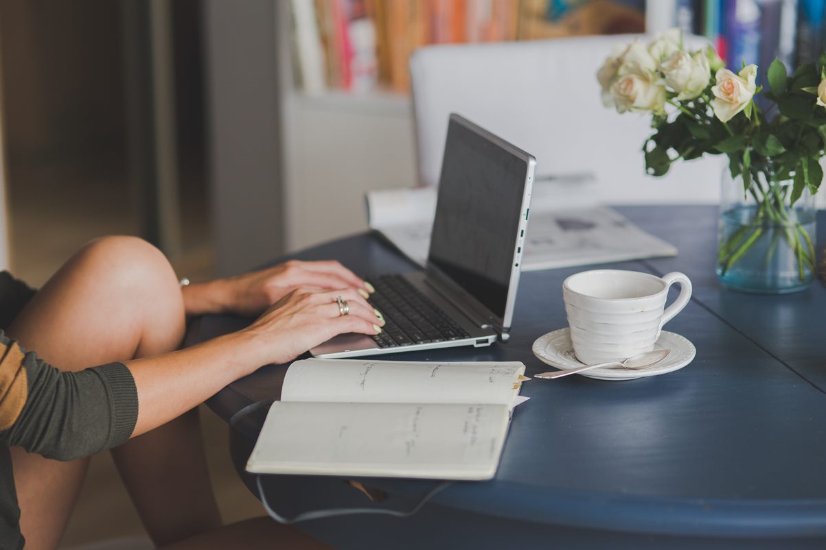 Person learning with a computer