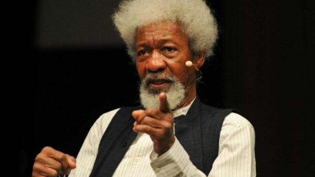 What Prof Soyinka said about 2023 presidential elections