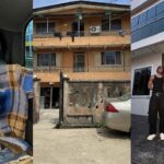 Ckay new house and old