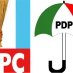 PDP at Akoko Edo LGA, PDP floors APC, PDP APC logo