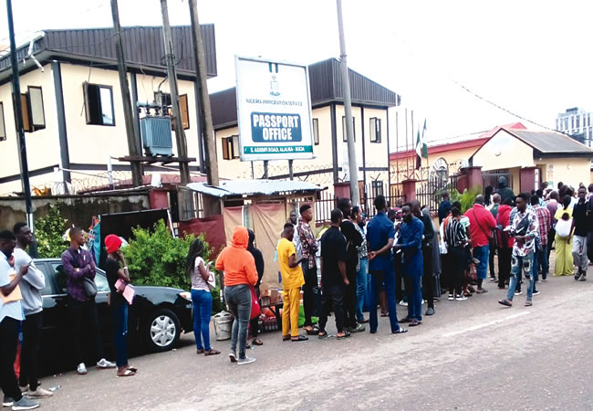 Eight immigration officers dismissed, 80 others under probe as passport  racketeering continues in Lagos