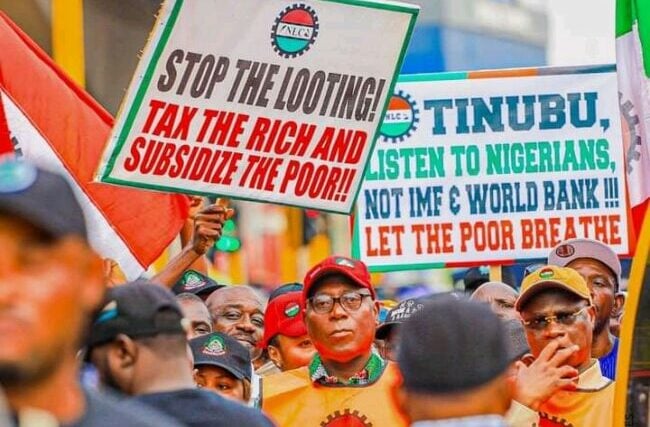 NLC protest