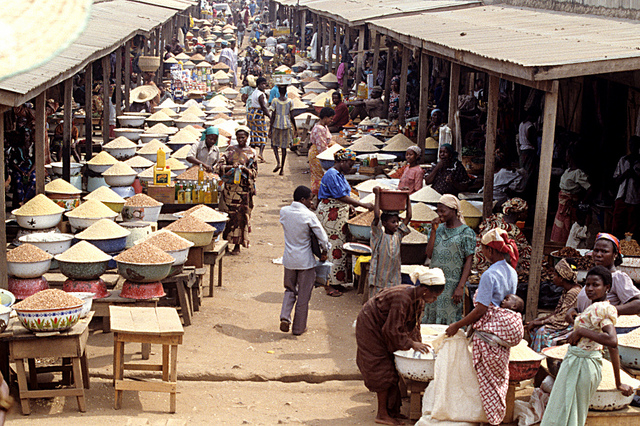 Bodija market traders,