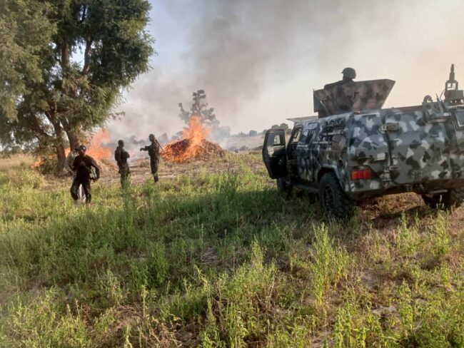 Troops bandits Zamfara
