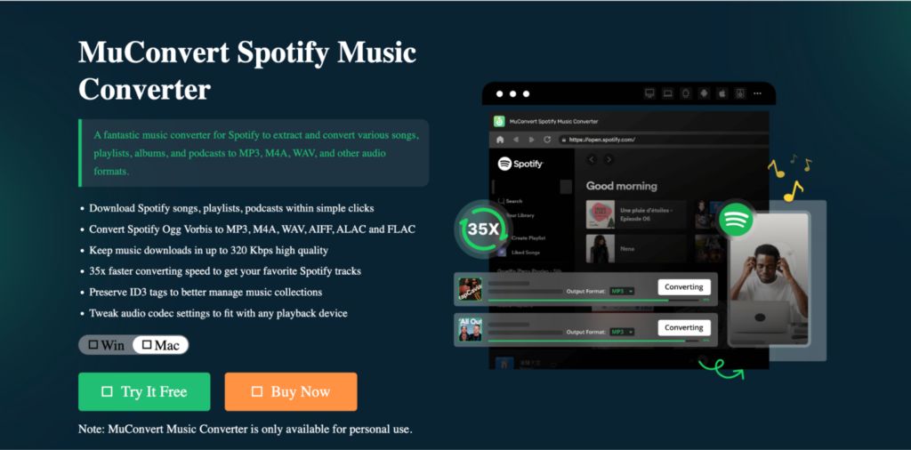 MuConvert Spotify Music Converter