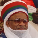 Etsu Nupe leads prayer, Yahaya Abubakar