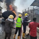 Tanker fire,